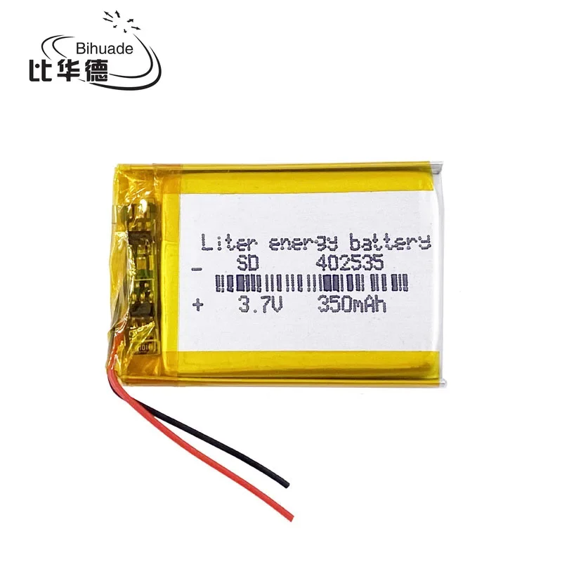 Liter energy battery Good Qulity 3.7V,350mAH,402535 Polymer lithium ion / Li-ion battery for TOY,POWER BANK,GPS,mp3,mp4