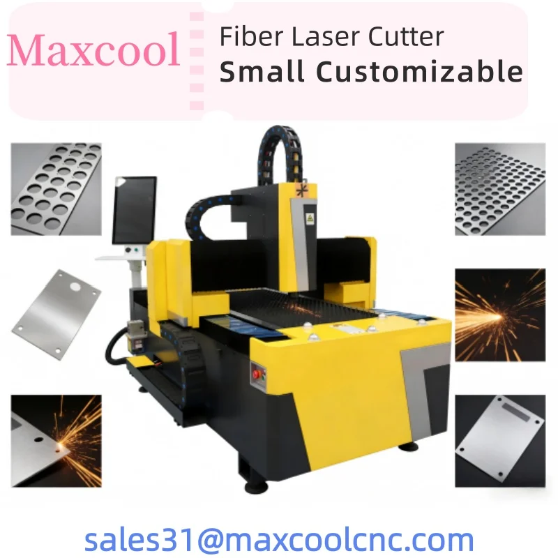 

2026 Small Customized Fiber Laser Cutting Machine for Metal Sheet Cut Engrave 1500w 2000w 3000w 600*1000mm Aluminum Cutter