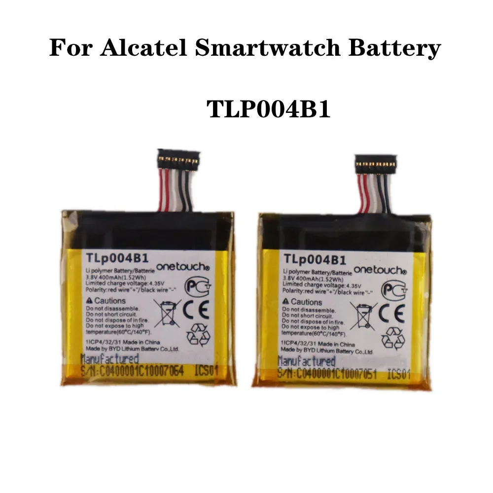 

High Quality TLP004B1 400mAh Smartwatch Battery For Alcatel TLp004B1 Smart Watch Battery