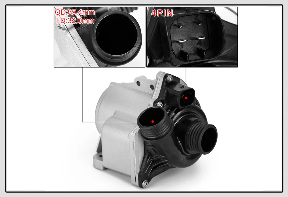 Electric Water Pump Coolant Pump 11519455978 11517632426 11517588885 11517563659 11537549476 For B MW X5. X1. Z4. X4. X6. X3
