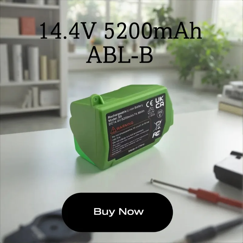 100% New 14.4V 5200…