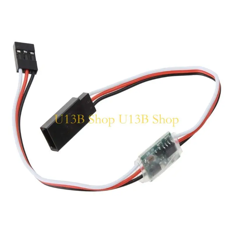 U13B Mini Servo Inverter Reverse Servo Reverser Switch- Cable 3-24V for Servo RC Plane Car Boat-