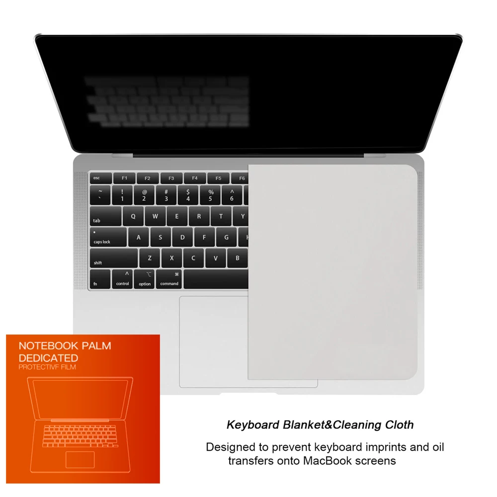 Screen Keyboard Protection Microfiber Liner Cleaning Cloth For MacBook Air 13