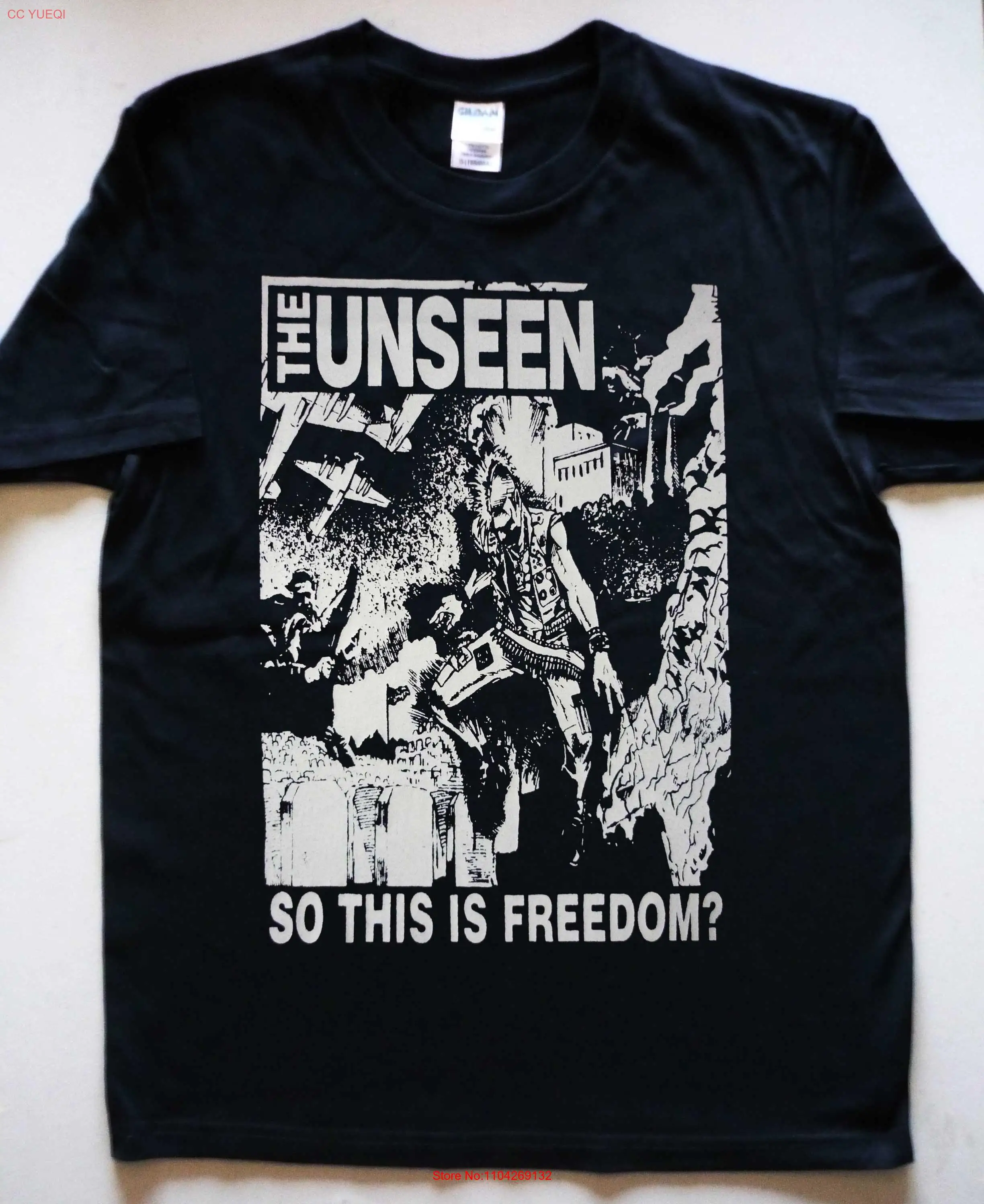 THE UNSEEN So This is Freedom T shirt long or short sleeves