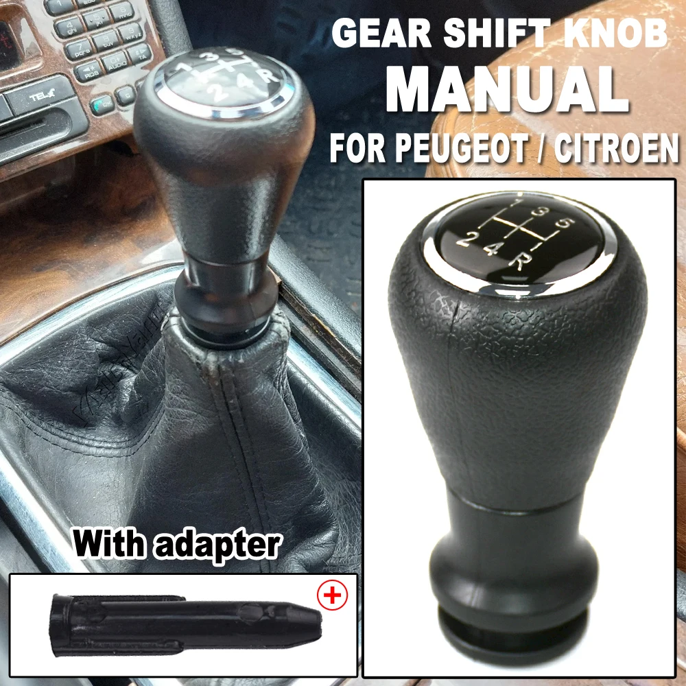 Manual 5 Speed Gear Shift Knob Parts For Citroen Saxo/Xsara/Xantia/C2/C3 Pluriel/C3 Picasso/C4/C4 Picasso/C4(B7) DS4/Berlingo B6