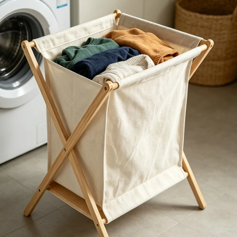 Cheap Toys Laundry Baskets Dirty Cool Wall Wooden Laundry Hamper Sections Set Cesto De Ropa Sucia Performance Accessories