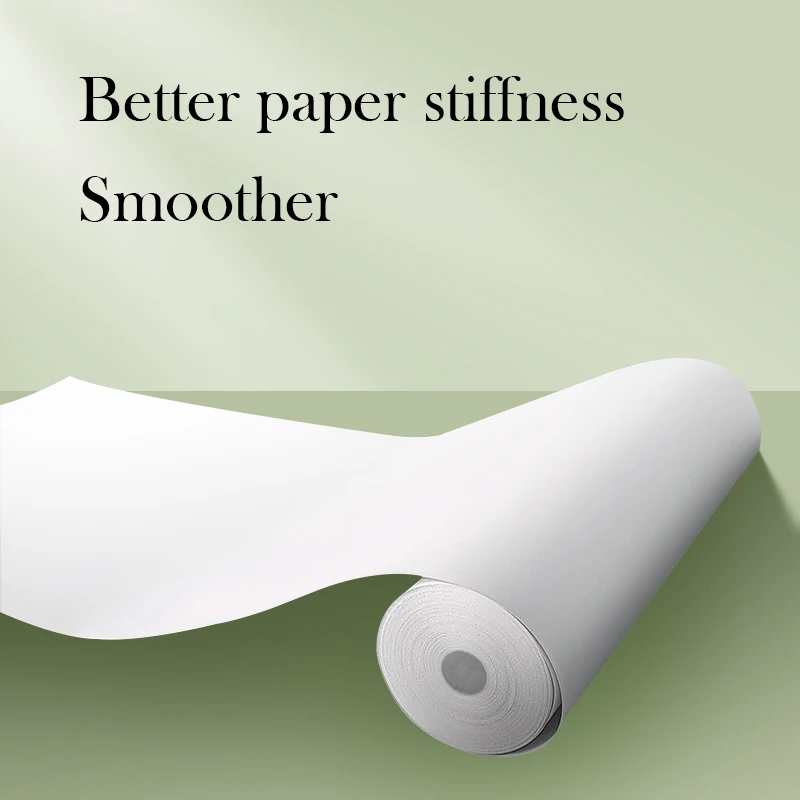 ﻿ 1 Rolls 210mm * 30mm Phomemo M832 M08F Portable Printer thermosensitive printing paper  A4 Thermal Roll Paper Inkless Printing