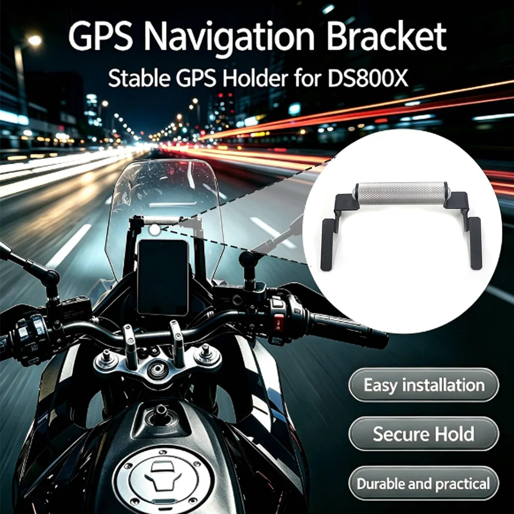 Motorcycle GPS Navigation Bracket Phone Holder Stand For Voge DS800X RALLY 2025- Easy Install Anti-Vibration Stable Rack