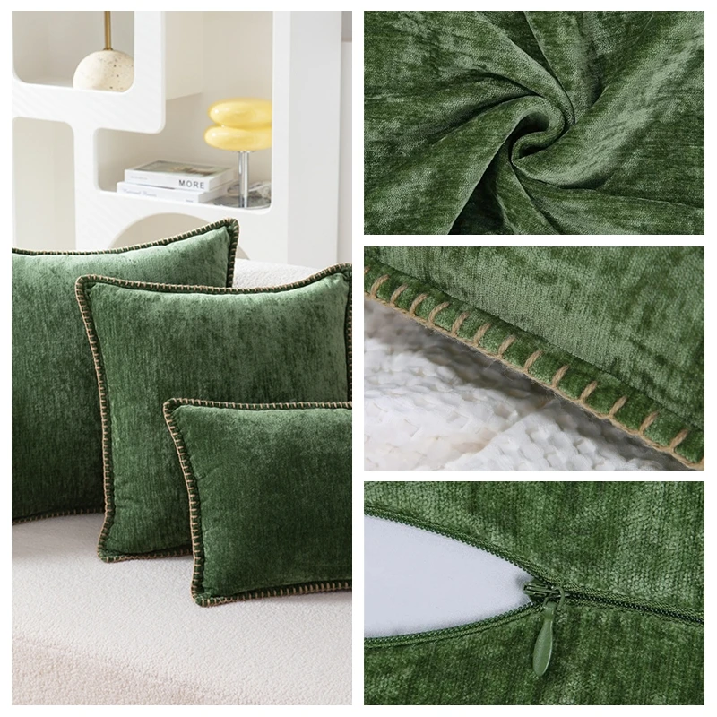 Luxury Velvet Cushion Cover 40x60 45x45 50x80 Cm Size Decorati Throw Pillow Cover Soft Pillowcase For Sofa Bed Room Decor