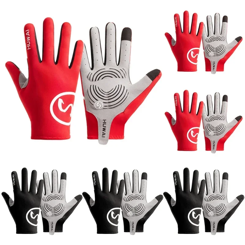 Bicycle Anti Slip Half Full Finger Glove MTB Road Mountain Bike Touch Screen Mittens Cycling Gloves for Women Men