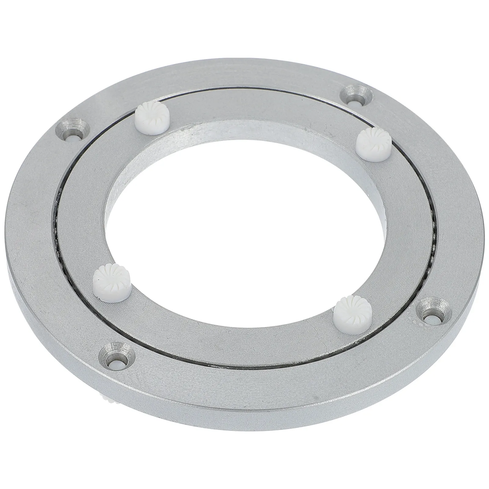 6 Inch Professional Turntable Bearing Aluminium Alloy Rotating Tool for Banquets Restaurants Rotating Bearing