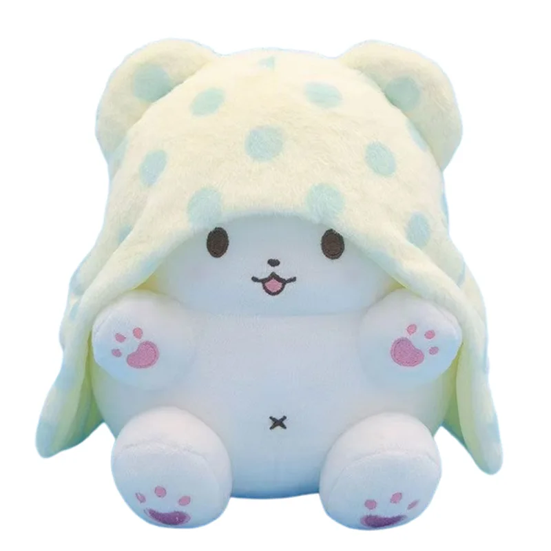 かわいい Marumofubiyori 毛布クマぬいぐるみおもちゃキティメロディーぬいぐるみ枕おもちゃぬいぐるみペンダントギフト女の子のための