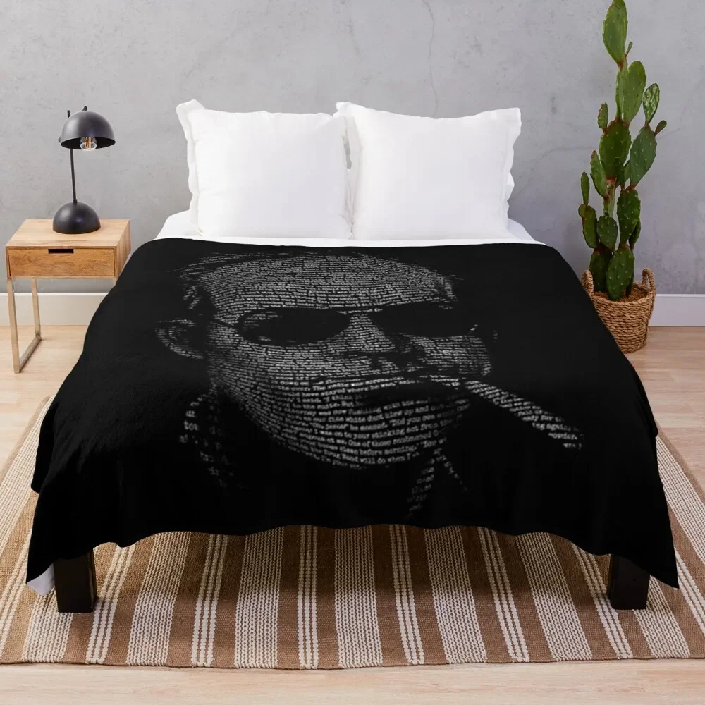 

Hunter S Thompson Throw Blanket Luxury Designer heavy to sleep Blankets