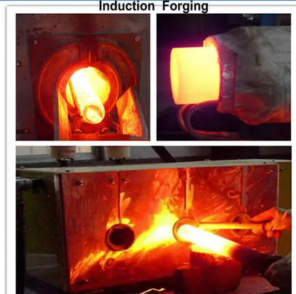 Induction Heater Equipment For Metal Bar Bolt Nuts Heating Forging Induction Heating Forging Machine