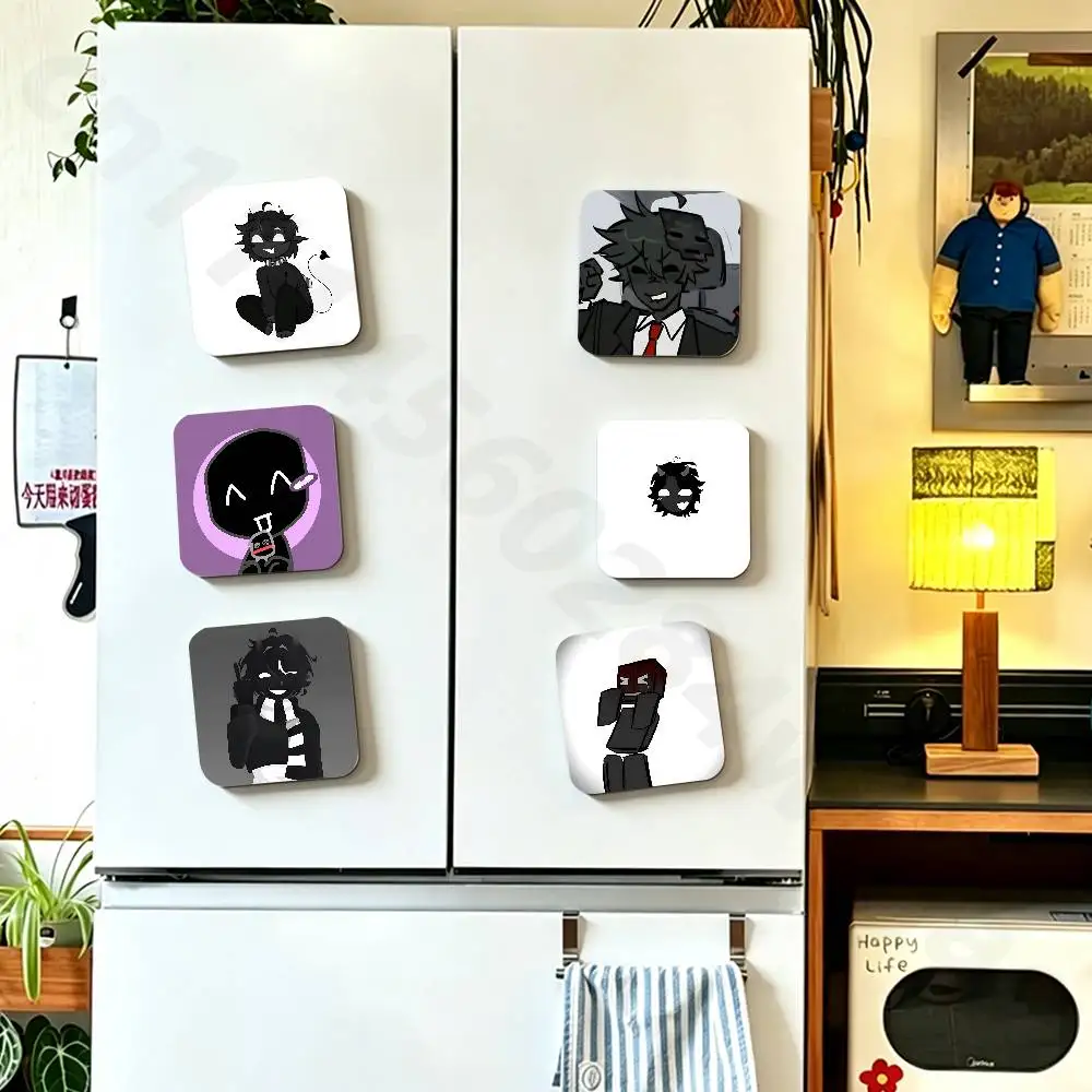 T-Twixxel Anime  Fridge Magnets Magnetic Refrigerator Memorial Gifts For Kitchen Office Locker Travel Home Deco