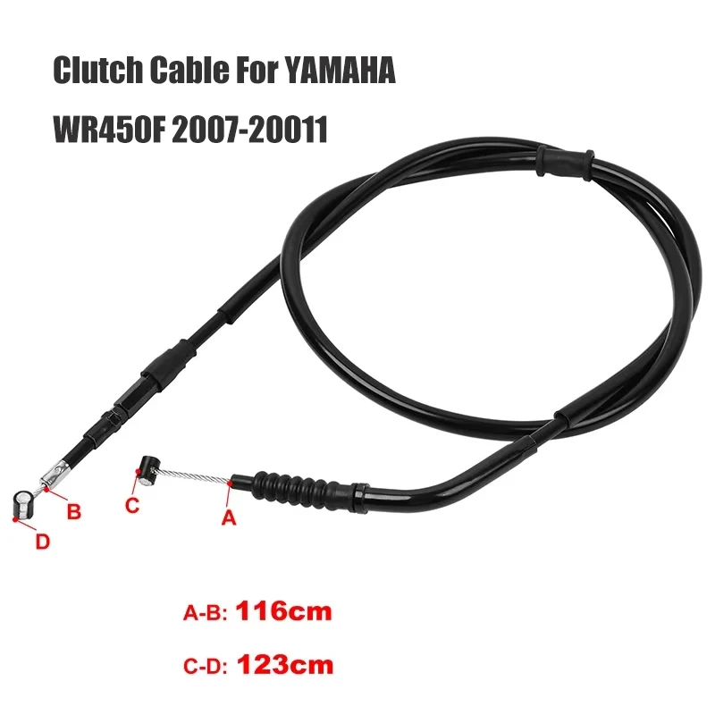 

Трос сцепления мотоцикла для YAMAHA WR450F WR450 WR450 F 2007 2008 2009 2010 2011 WR450FW WR450FX WR450FY WR450FA FW FX FY FA