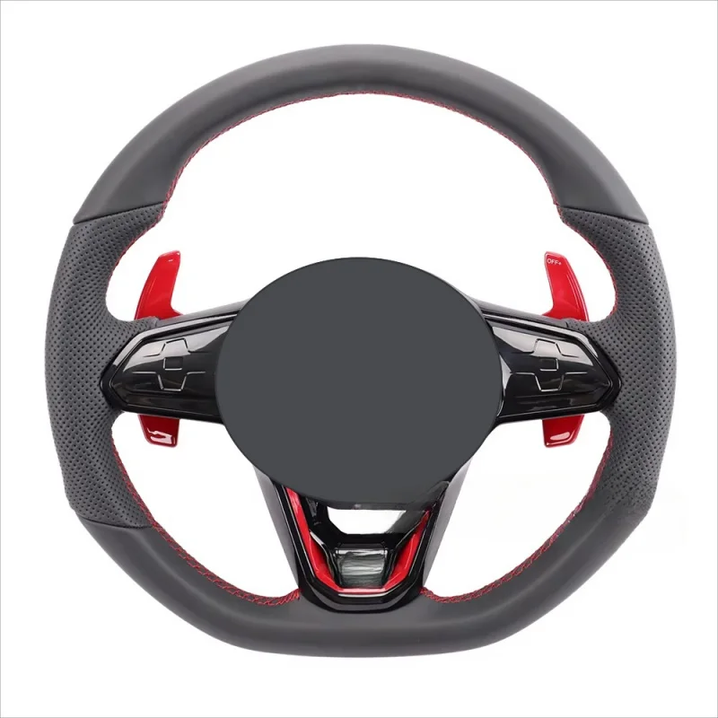 

Высокое качество для Volkswagen Golf перфорированный кожаный руль в сборе