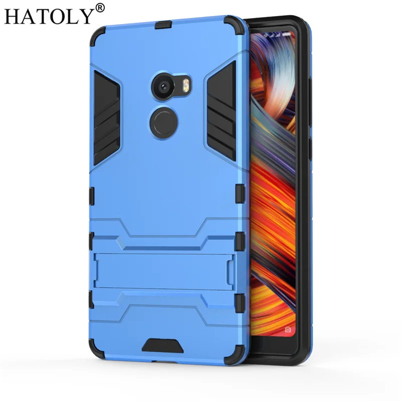 For Xiaomi Mi Mix 2 Case Mix 2S Max 2 3 Case Armor Smooth Bumper Hard Back Cover Silicone Phone Bumper Case For Xiaomi Mi Mix 2 - Image 5