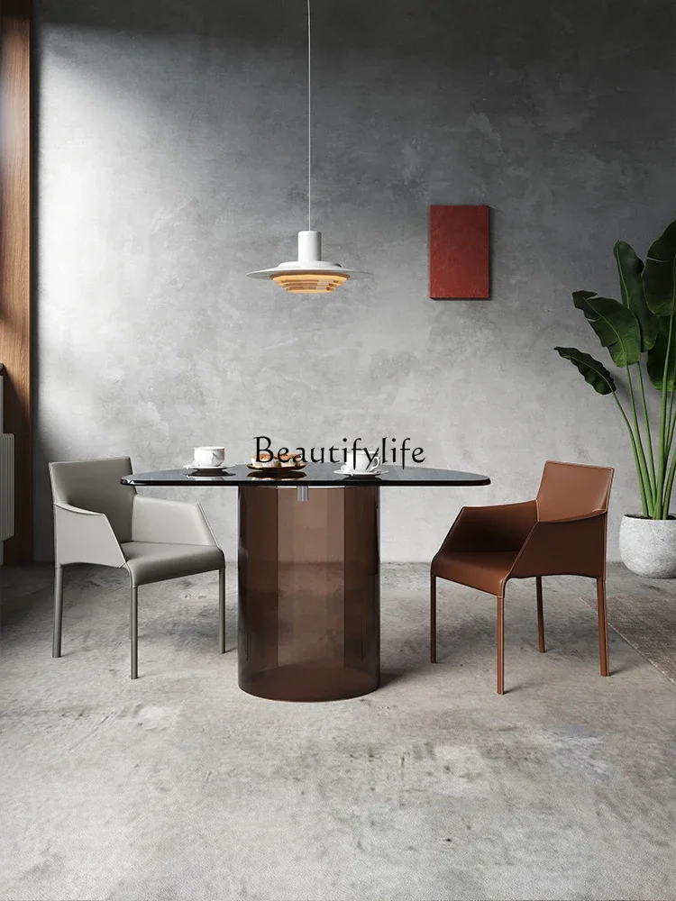 

Whole house furniture Design Irregular Coffee Table Business Quiet Style Negotiation Table