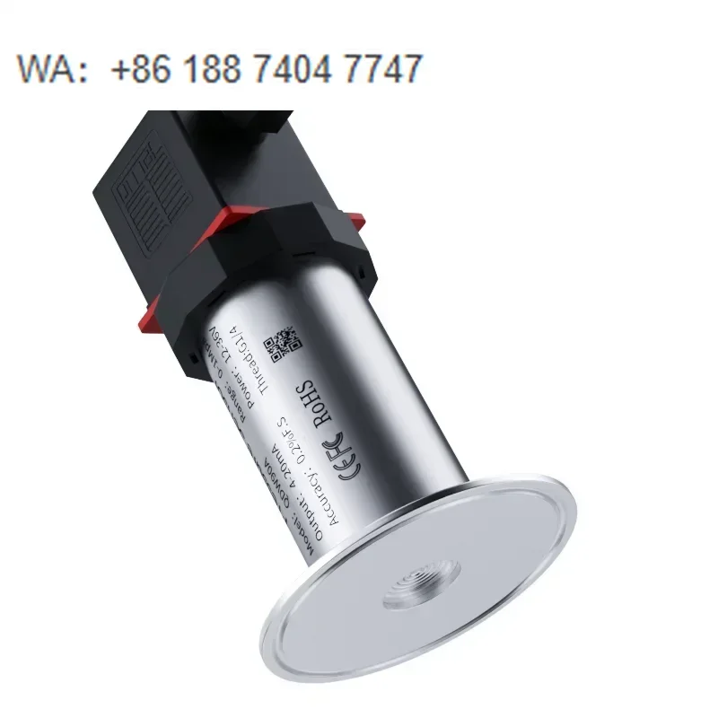 Hygienic flush diaphragm pressure transmitter  for sanitary food medical industry pressure sensor(QDW90A-JX)