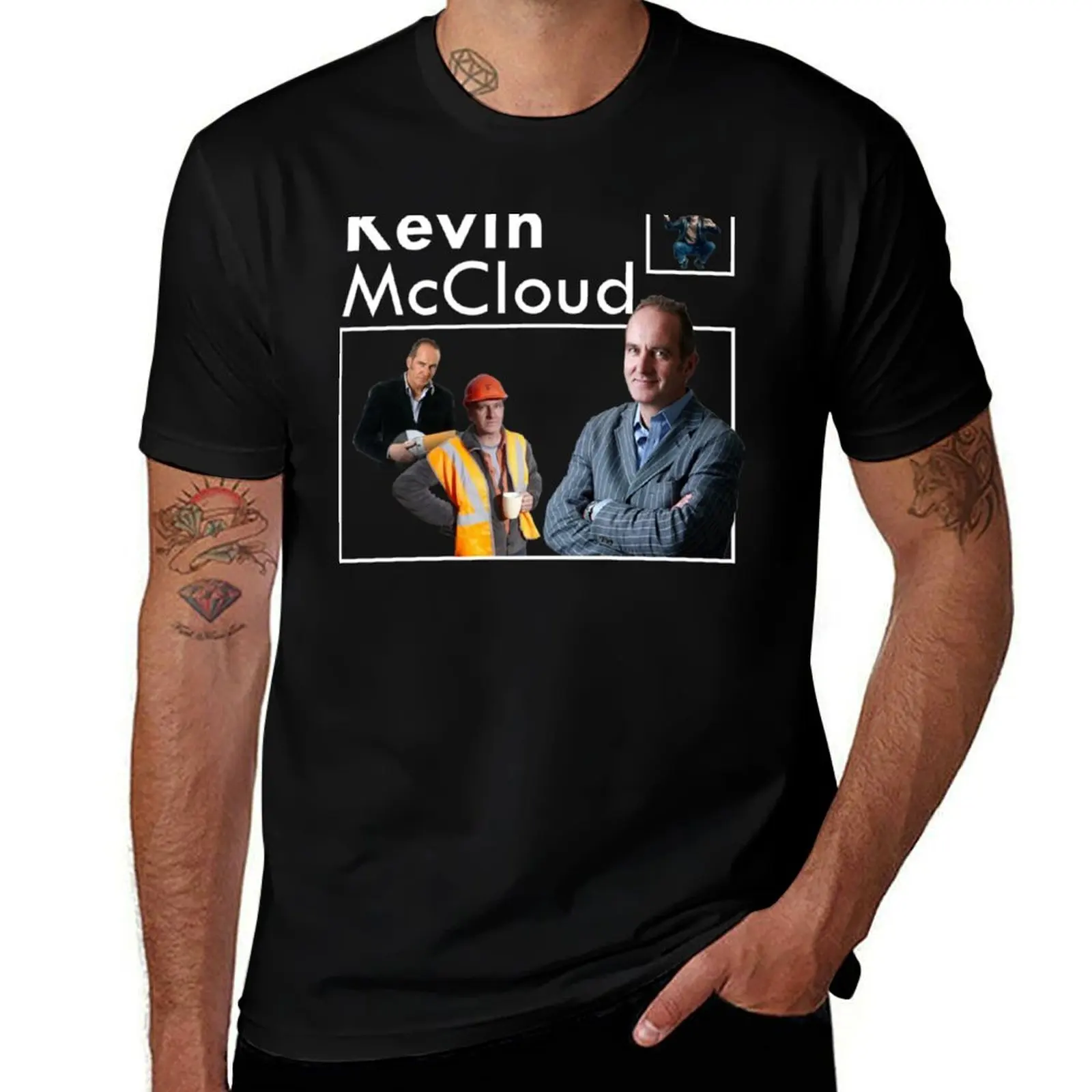 

Kevin McCloud Essential T-Shirt t shirts for man pack cotton black cotton t-shirt plain for man package T-Shirt