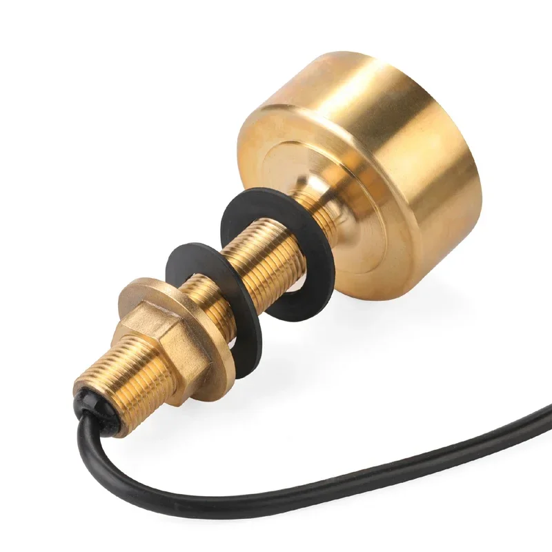marine MD-25 Transducer 8Pin 9 10Pin with Cable 10M Sonar Waterproof Transducer 600W Bronze For Furuno Gamin Depth Trans