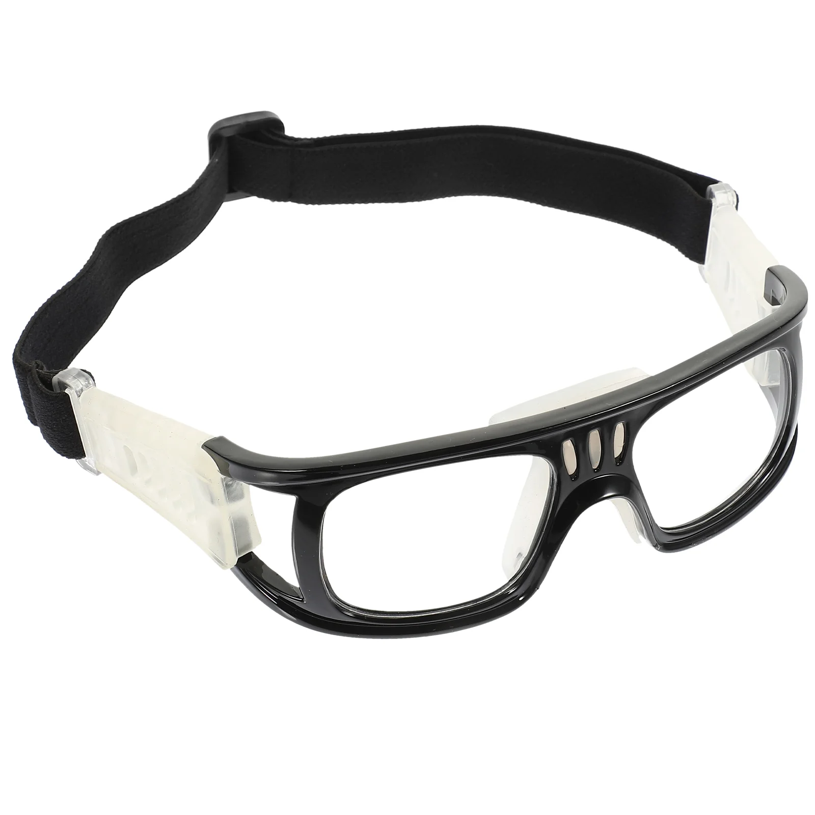 Outdoor Sports Glasses Sporty for Basketball Safety over Eyeglasses Football Goggles Black PC