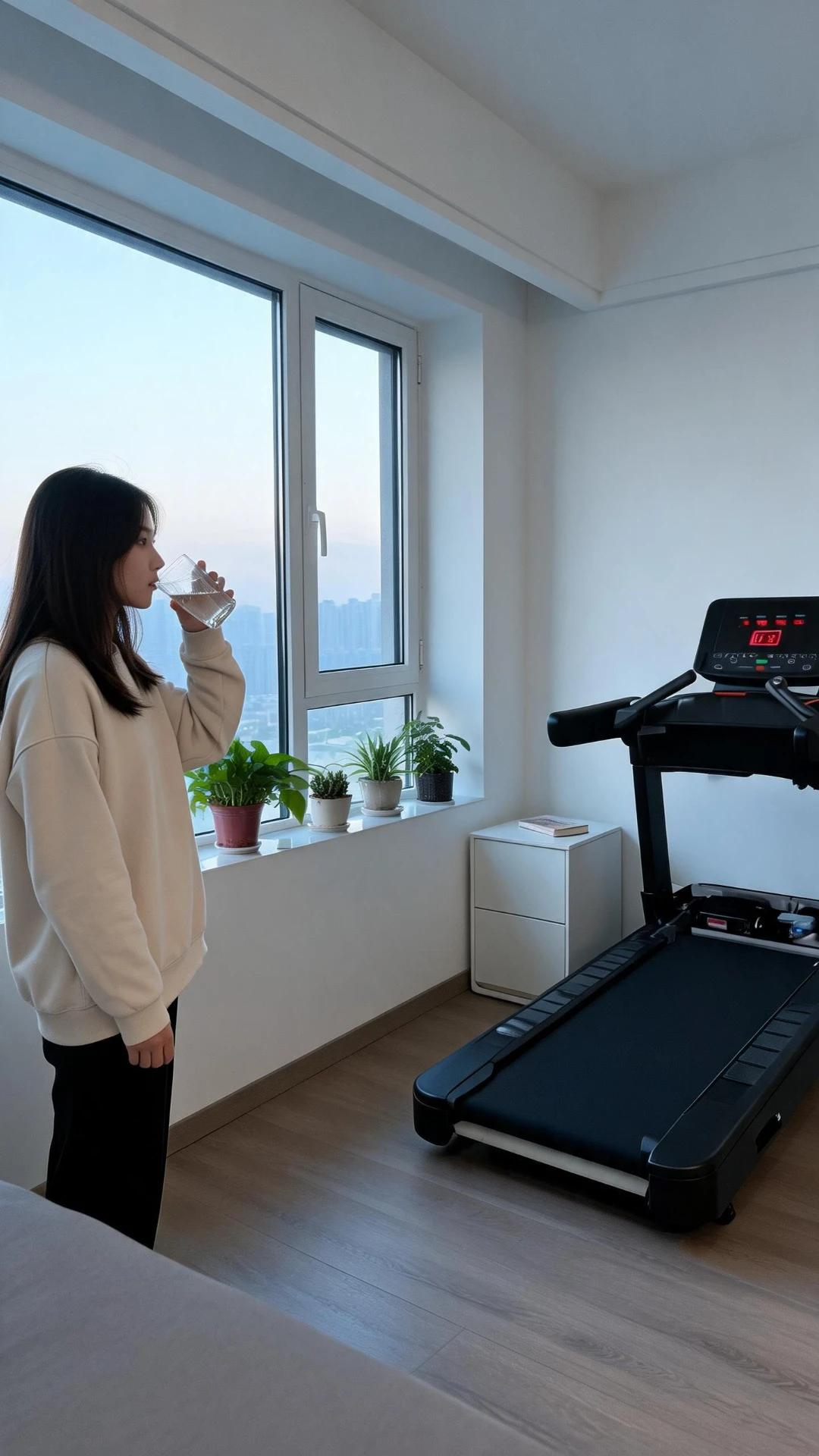 Commercial Cardio LED Screen Commercial Treadmill CC52A Multi-function Button Safety Rope Commercial Cardio Fitness Equipment