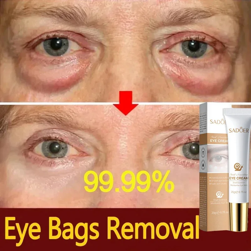 Instant Eye Bag Removal Cream Collagen Anti-Wrinkle Firming Lifting Fade Fine Lines Moisturizing Brightening Anti Puffiness Care