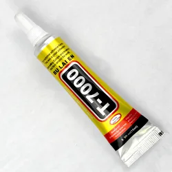 T7000 15ml Multipurpose Adhesive Rhinestone DIY Phone Screen Frame Epoxy Resin Sealant Super Black Liquid Glue T-7000 Nail Gel