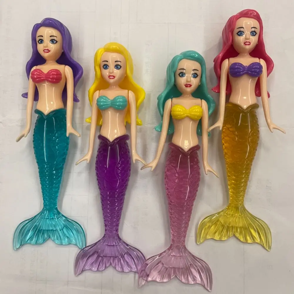 4 Pieces Mermaid Dive Toys Mermaid Bath Toys Colorful Mermaid Pool Toys Swimming Pool Games for Toddlers Boys Girls Teens Adults