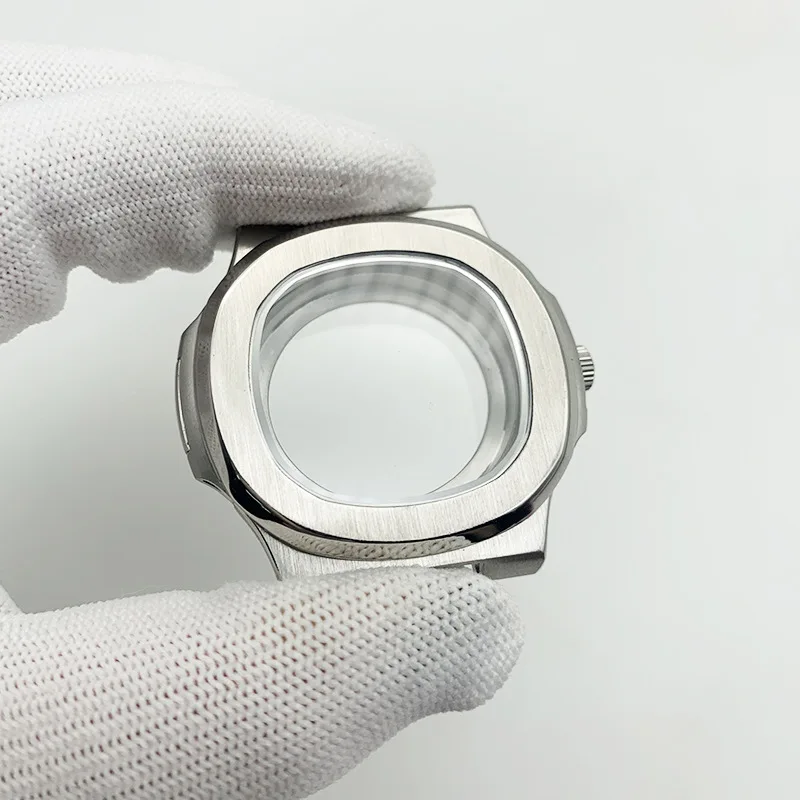 Boîtier Transparent Modifié à Cadran Nautilidae, Pièces de Montre Astronomique en Acier Inoxydable Adaptées au Mouvement 2813/NH35