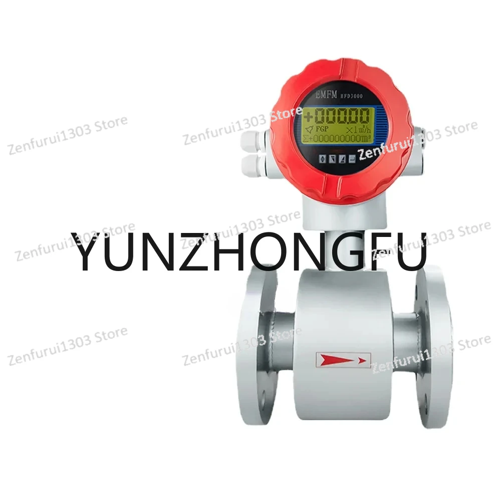 

For Wastewater Measurement DN25 40 Magnetic Flow Meter Electromagnetic Flowmeters RS485 Corrosive Liquid
