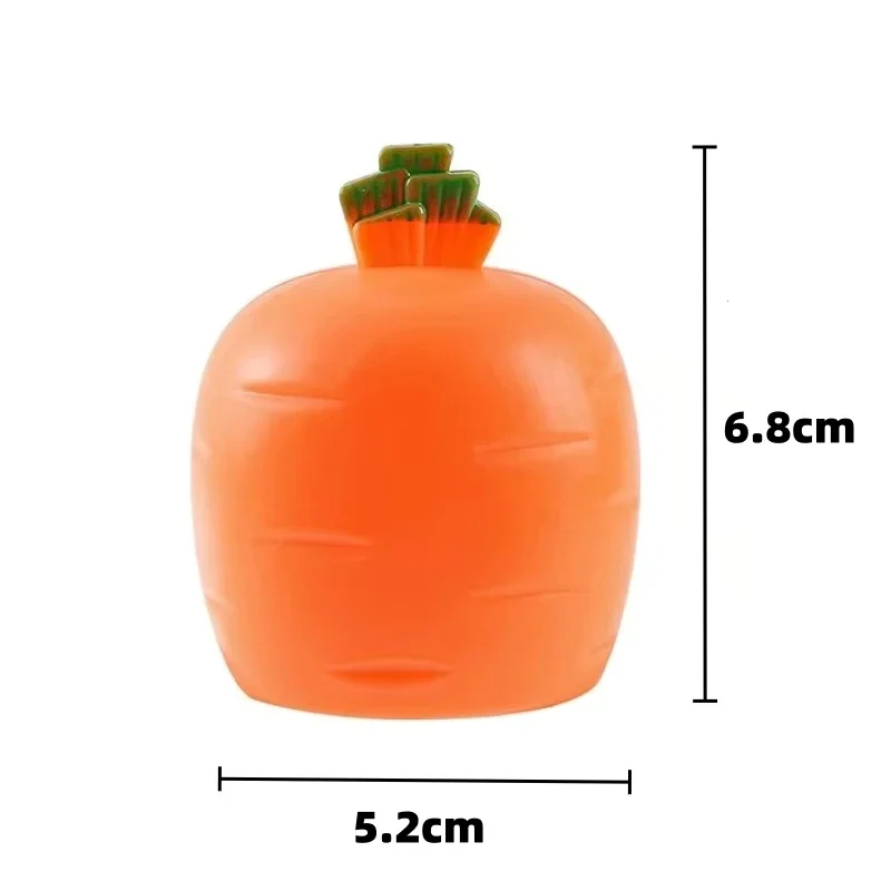 Cute Carrot Rabbit Squeeze Toy Unique Carrot Cup Stress Relief Fidget Toy Portable Sensory For Kids Adults Office Home Relax - view 4