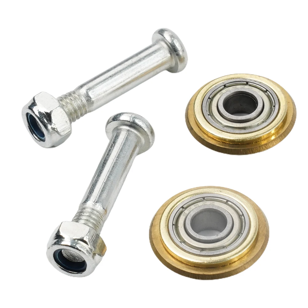 2 Stück Fliesen Keramik schneider Wolfram karbid Lager Glas Schneid messer Rad für Fliesen Ziegel Schneide maschine 22x6x6mm