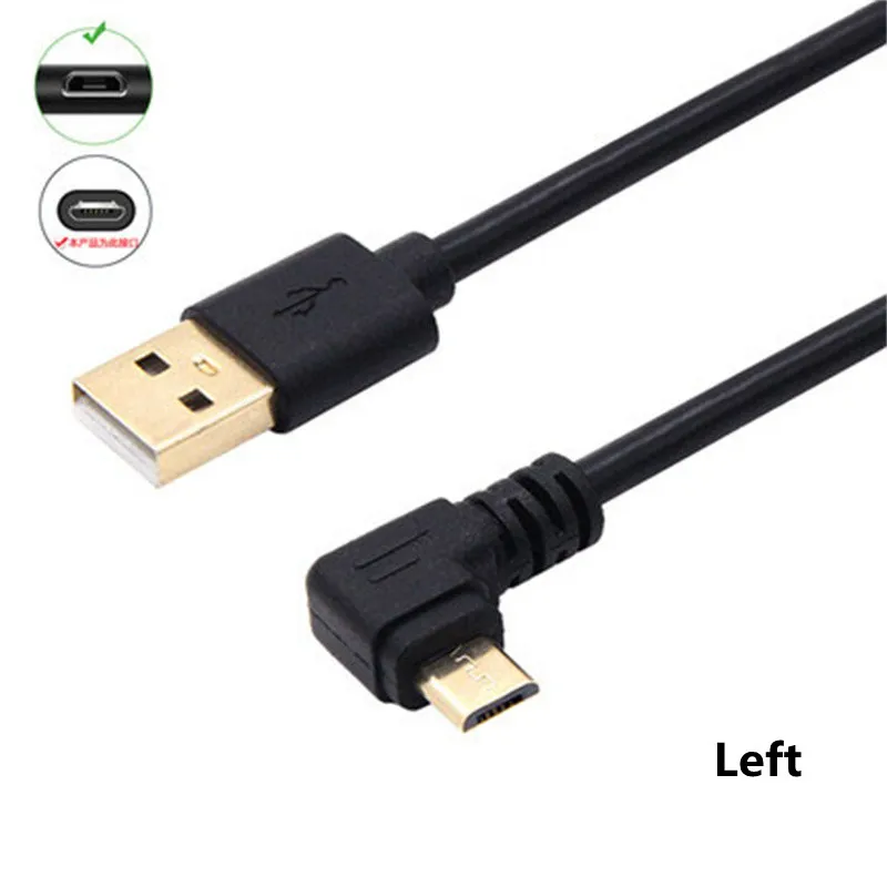 القيادة مسجل الكوع USB إلى مايكرو \ مايكرو USB أندرويد شحن كابل البيانات 2A تهمة سريع مناسبة ل 360 شاومي سيارة البحث ريكور