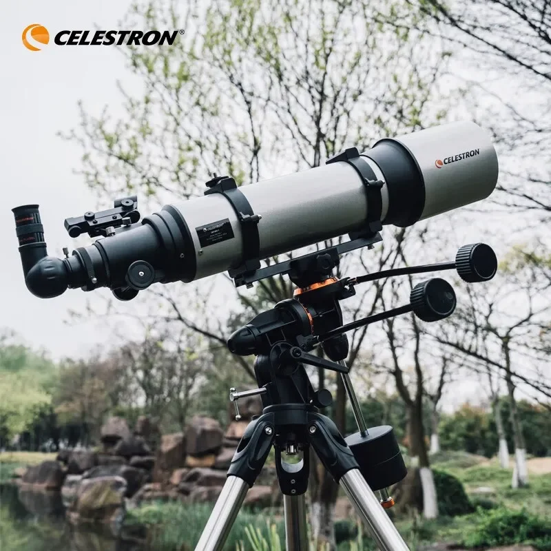 The Celestron 120EQ3M-R5 Achromatic Refraction Telescope for high definition Large aperture stargazing deep space