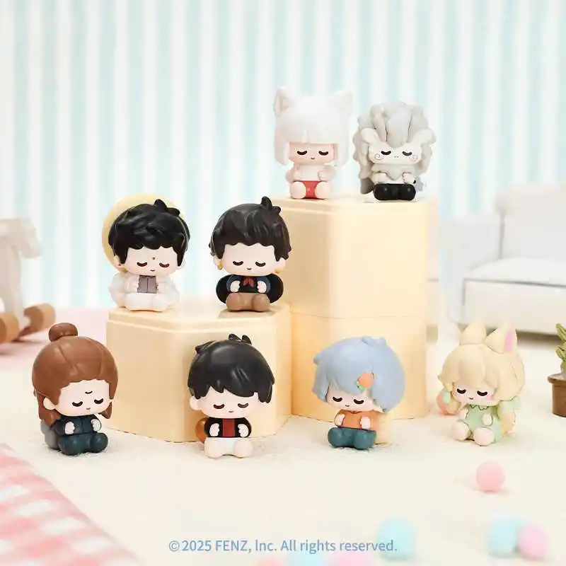 جديد فاي رن زاي صغير على مهل الحياة الشكل حقيبة أعمى سلسلة 2 العصرية أنيمي تحصيل تمثال سطح المكتب حلية هدية عيد #4