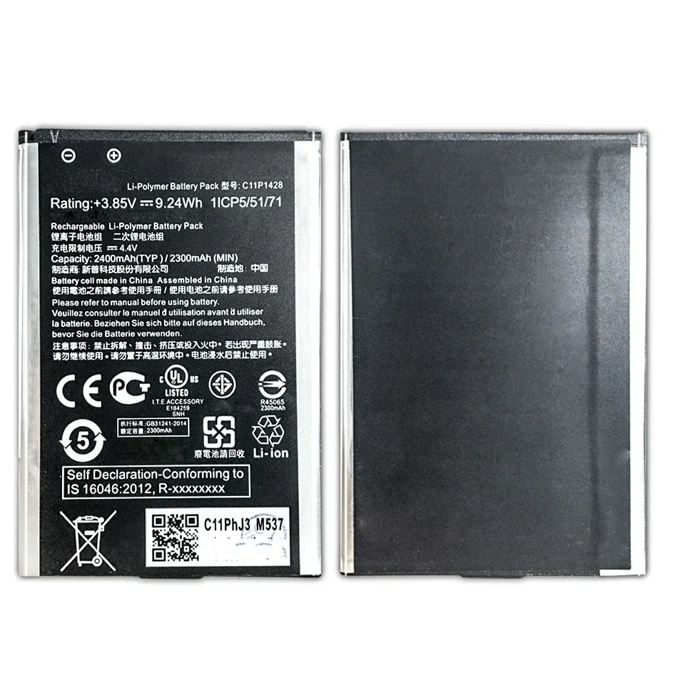 C11P1404 C11P1601 Battery For ASUS ZenFone 4 4.5 5 5.5 6/2 3 Laser Max Deluxe A400CG ZenFone Go 4.5 ZC451TG Z00SD Phone Battery