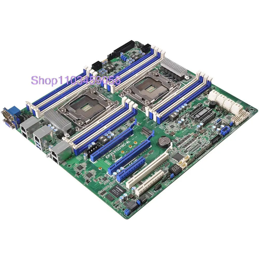 

DDR4 2400 LGA2011 Support E5-2600 V3 V4 Server Motherboard For ASROCK EP2C612D16C-4L