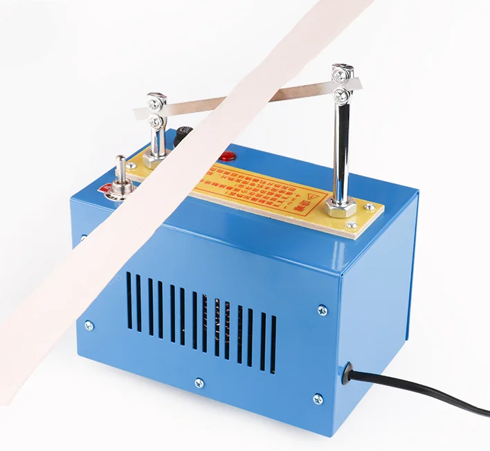 Electric Manual Shears Bevel Hot Cutting Machine For Apparel Textiles Ribbon Lace Cloth Label