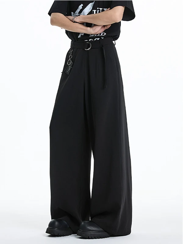 

Мужские повседневные брюки Cleanfit: свободные прямые брюки-чинос с широкими штанинами для подростков, летняя молодежная мода