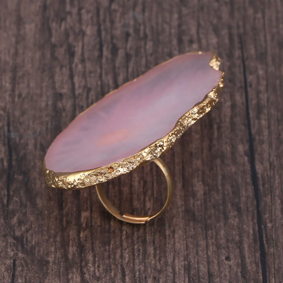 

Finger Ring Manicure Nail Art Resin Palette Adjustable Size Pink Lightweight Paint Tray for Professional and Amateur Nail