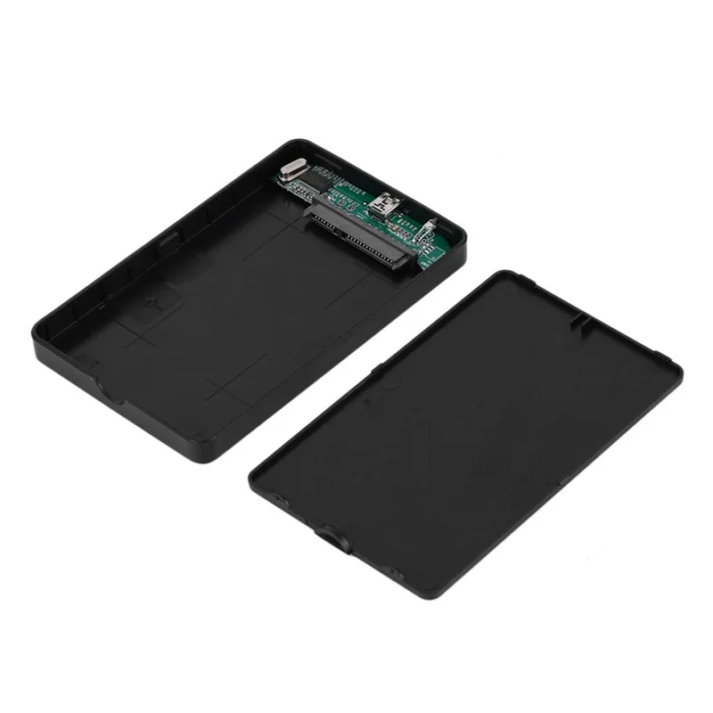 3Pcs 2.5 Inch USB HDD Case Sata To USB 2.0 Hard Drive Disk SATA External Enclosure HDD Hard Drive Box With USB Cable