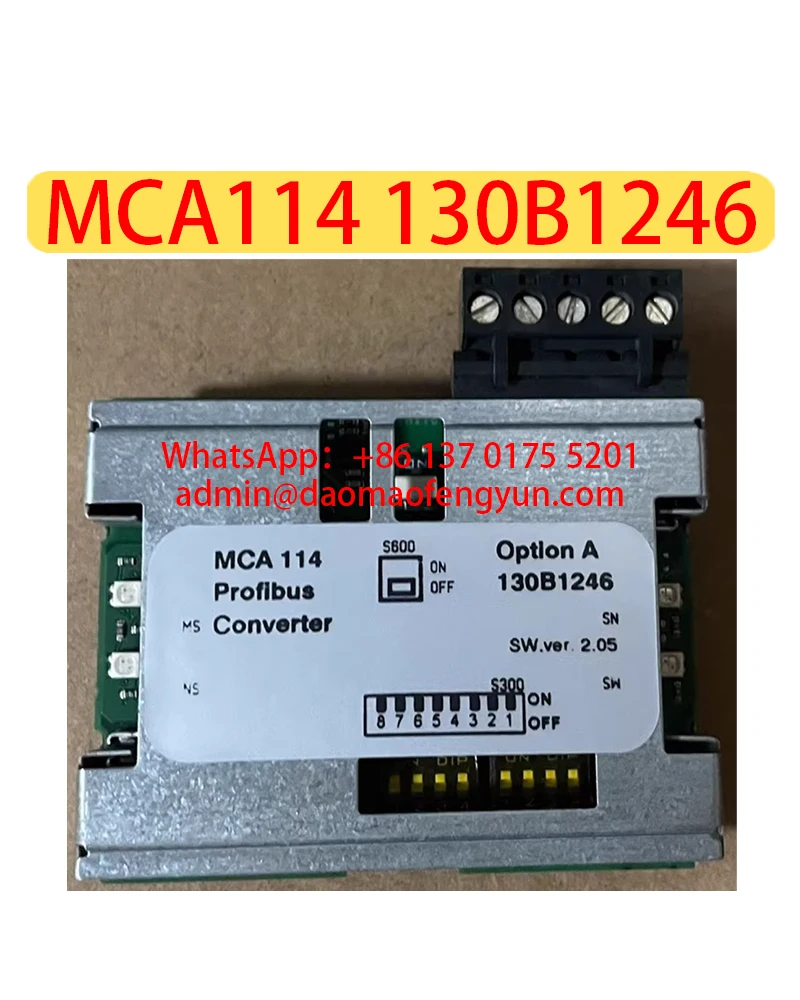 

MCA114 130B1246 Brand New Inverter Expansion Module Inverter Communication Card，In Stock