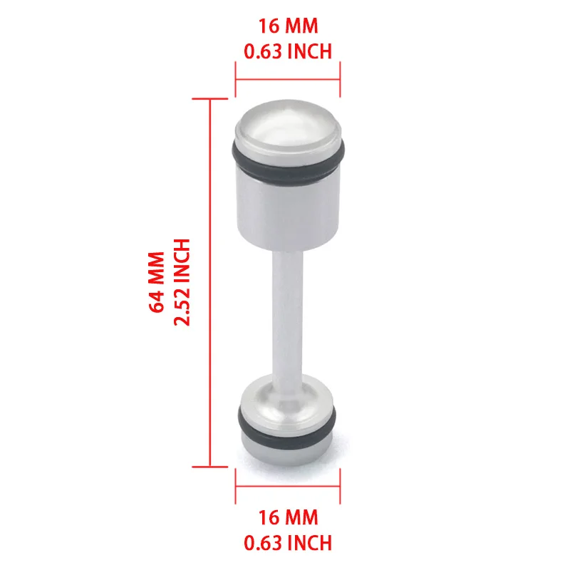 

Silver Aluminum Cross-Border Exclusive Car Modification Wheel Ls Oil Diverter