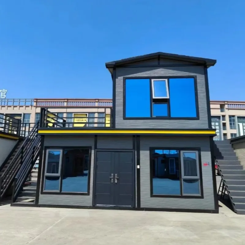 

Modular Quick-Assemble Container House - Portable Temporary Building for Projects Tiny House Cabin Moblie Home