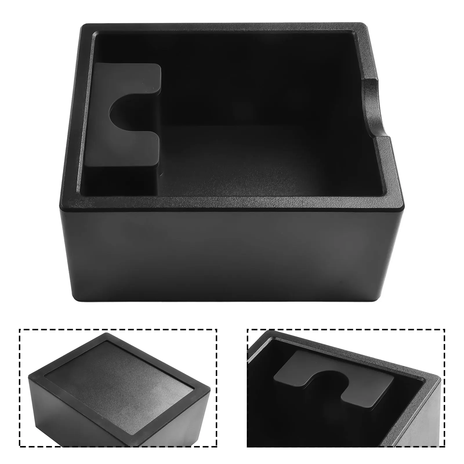 Coffee Ground Knock Box with Separable Design Silicone Buffer and Non-Slip Base Optimized for Repeated Daily Espresso Use