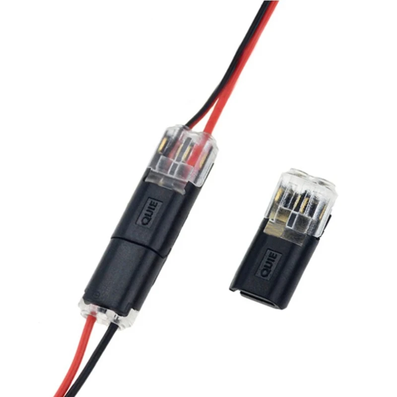 10/50Pcs 2 Pin Way Plug Car Waterproof Electrical Connector Wire Cable Automotive Electrical Connector Strip Terminal Connection