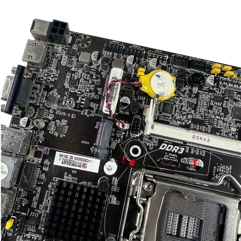 Industrial  board itx H310 D3 mini machine, all-in-one main board supports lvds interface 17 * 17 second-hand disassembly board